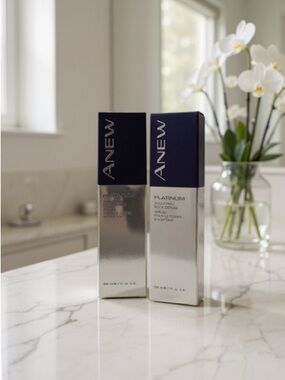 LOT OF 2 Anew Platinum Sculpting Body Serum